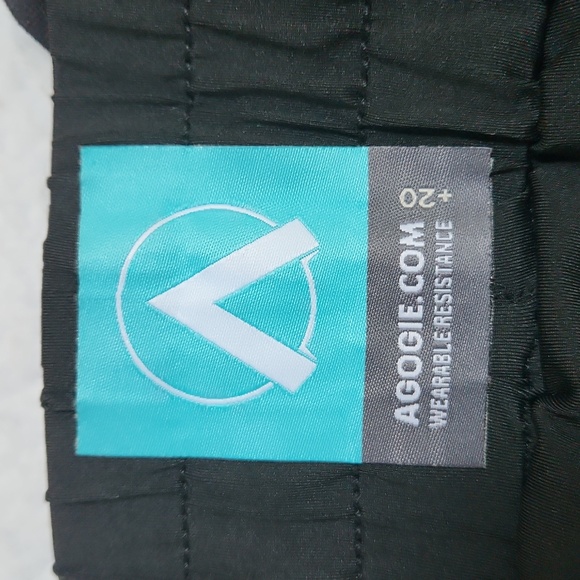 Agogie +20 Wearable Resistance Leggings, Black, L - Picture 8 of 12